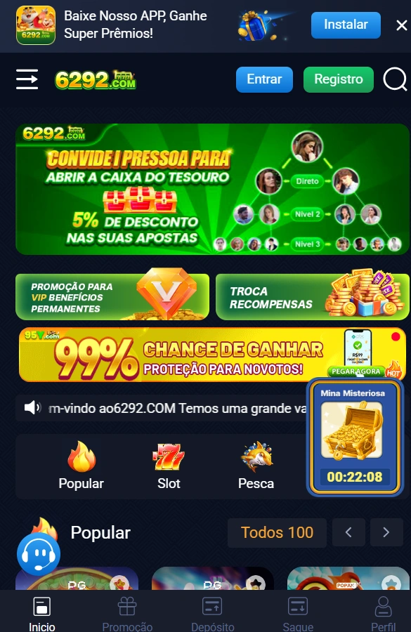 6292 Cassino Online Brasil 2025 – Pix rápido, jackpots milionários e bônus exclusivos para jogadores brasileiros